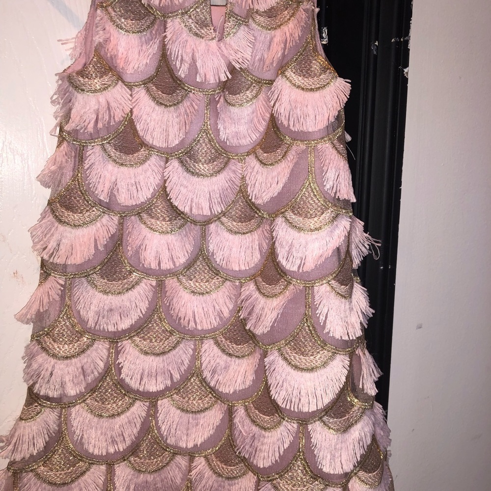 Shimmer fringe dress